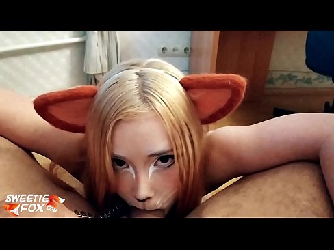 ❤️ Nilunok ni Kitsune ang titi at cum sa kanyang bibig ❤️❌ dekalidad na porn sa amin